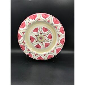 ORIGINAL PEP BIZZARIE Pottery Hand Painted Plate, Chianti Italy, Dec A. Amani